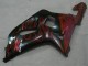 Negro Rojo Carenado Suzuki GSXR 600 / 750 K1 K2 K3 2001-2003 Negro Rojo Carenado Suzuki GSXR 600 / 750 K1 K2 K3 2001-2003
