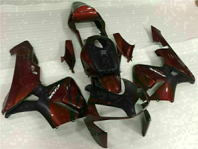 Negro Rojo Carrocería Honda CBR 600 RR 2003-2004 Negro Rojo Carrocería Honda CBR 600 RR 2003-2004