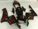 Negro Rojo Carrocería Honda CBR 600 RR 2003-2004 Negro Rojo Carrocería Honda CBR 600 RR 2003-2004