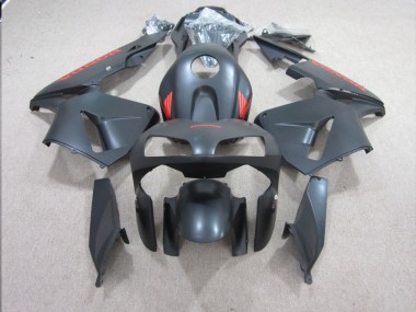 Negro Rojo Kit Completo Carenado Honda CBR 600 RR 2003-2004