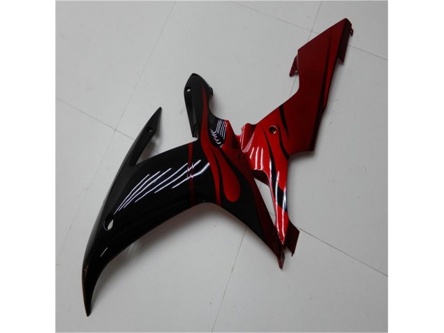 Negro Rojo Kits Completo Carenado ABS Yamaha R1 2002-2003 Negro Rojo Kits Completo Carenado ABS Yamaha R1 2002-2003