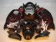 Negro Rojo Llama Carenado Suzuki GSXR 1300 Hayabusa 1996-2007 Negro Rojo Llama Carenado Suzuki GSXR 1300 Hayabusa 1996-2007