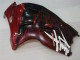Negro Rojo Llama Carenado Suzuki GSXR 1300 Hayabusa 1996-2007 Negro Rojo Llama Carenado Suzuki GSXR 1300 Hayabusa 1996-2007