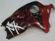 Negro Rojo Llama Carenado Suzuki GSXR 1300 Hayabusa 1996-2007 Negro Rojo Llama Carenado Suzuki GSXR 1300 Hayabusa 1996-2007