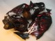 Negro Rojo Llama Carenado Suzuki GSXR 1300 Hayabusa 1996-2007 Negro Rojo Llama Carenado Suzuki GSXR 1300 Hayabusa 1996-2007