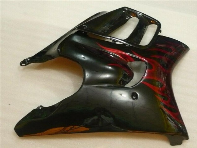 Negro Rojo Llama Carrocería Honda CBR 600 F3 1995-1998 Negro Rojo Llama Carrocería Honda CBR 600 F3 1995-1998