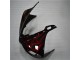 Negro Rojo Llama Plástico Yamaha R6 2003-2005