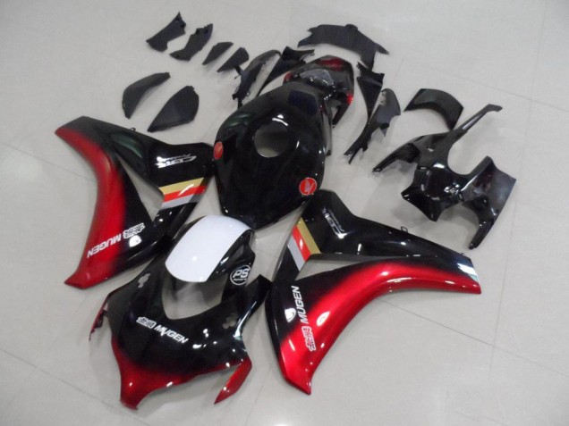 Negro Rojo Mugen ABS Plásticos Honda CBR 1000 RR 2008-2011