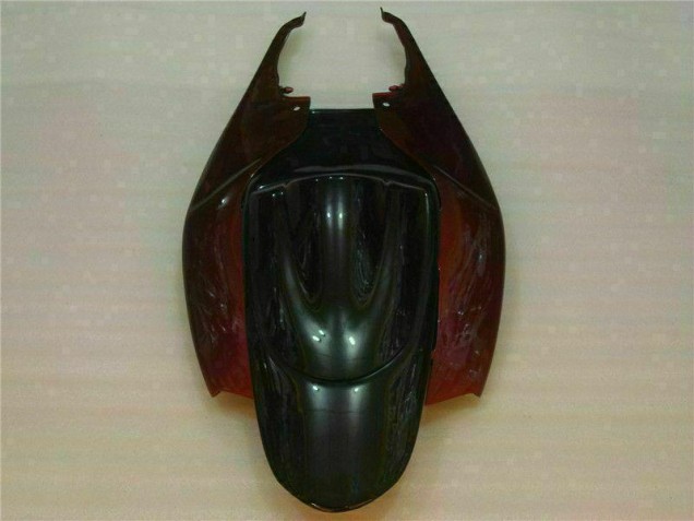 Negro Rojo Plástica Suzuki GSXR 600 / 750 K6 2006-2007 Negro Rojo Plástica Suzuki GSXR 600 / 750 K6 2006-2007