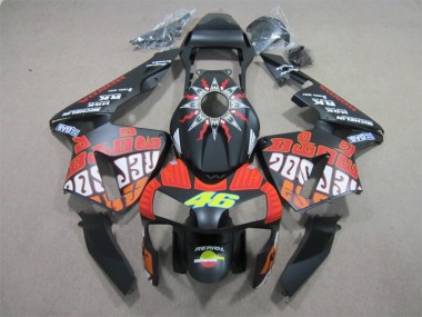 Negro Rojo Repsol 46 Carenado Honda CBR 600 RR 2003-2004