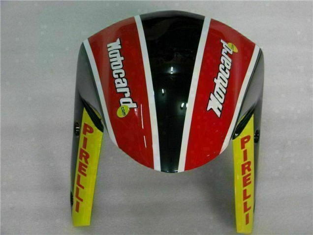 Negro Rojo Verdecard Carenado Kawasaki ZX6R 2009-2012 Negro Rojo Verdecard Carenado Kawasaki ZX6R 2009-2012