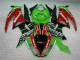 Negro Rojo Verdecard Carenado Kawasaki ZX6R 2009-2012 Negro Rojo Verdecard Carenado Kawasaki ZX6R 2009-2012