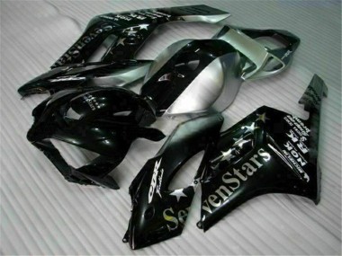 Negro SevenStars Carenado Honda CBR 1000 RR 2004-2005