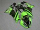 Negro Verde 3M Touch4 Carenado Kawasaki ZX6R 2009-2012