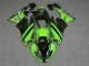 Negro Verde 3M Touch4 Carenado Kawasaki ZX6R 2009-2012