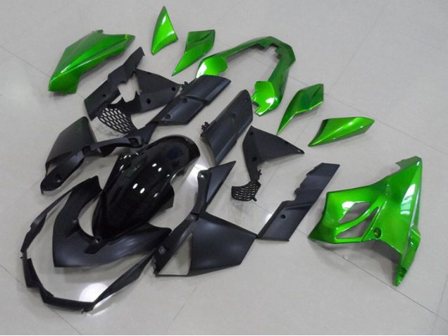 Negro Verde Carenado Kawasaki Z1000 2007-2009 Negro Verde Carenado Kawasaki Z1000 2007-2009