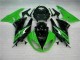 Negro Verde Carenado & Plástico Kawasaki ZX6R 2009-2012 Negro Verde Carenado & Plástico Kawasaki ZX6R 2009-2012