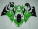 Negro Verde Kit Carenado Inyección Kawasaki ZX6R 2009-2012 Negro Verde Kit Carenado Inyección Kawasaki ZX6R 2009-2012