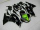 Negro Verde Kits Carenado Kawasaki ZX6R 2009-2012 Negro Verde Kits Carenado Kawasaki ZX6R 2009-2012