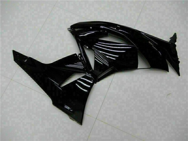 Negro Verde Kits Carenado Kawasaki ZX6R 2009-2012 Negro Verde Kits Carenado Kawasaki ZX6R 2009-2012