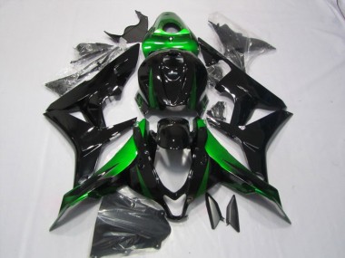 Negro Verde Kits Completo Carenado Honda CBR 600 RR 2007-2008