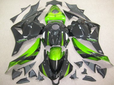Negro Verde Kits Completo Carenado Honda CBR 600 RR 2009-2012