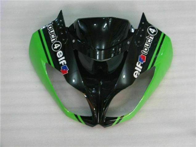 Negro Verde Kits Completo Carenado Kawasaki ZX6R 2009-2012 Negro Verde Kits Completo Carenado Kawasaki ZX6R 2009-2012