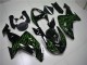 Negro Verde Llama Carenado Kawasaki ZX10R 2006-2007 Negro Verde Llama Carenado Kawasaki ZX10R 2006-2007