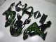 Negro Verde Llama Carenado Kawasaki ZX10R 2006-2007 Negro Verde Llama Carenado Kawasaki ZX10R 2006-2007