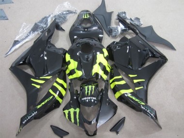 Negro Verde Monster Carenado Honda CBR 600 RR 2009-2012
