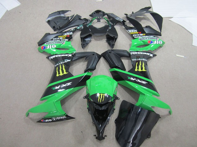 Negro Verde Monster Carenado Kawasaki ZX10R 2008-2010 Negro Verde Monster Carenado Kawasaki ZX10R 2008-2010
