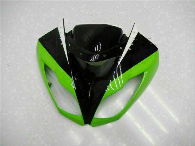 Negro Verde Roja Carenado Kawasaki ZX6R 2009-2012 Negro Verde Roja Carenado Kawasaki ZX6R 2009-2012