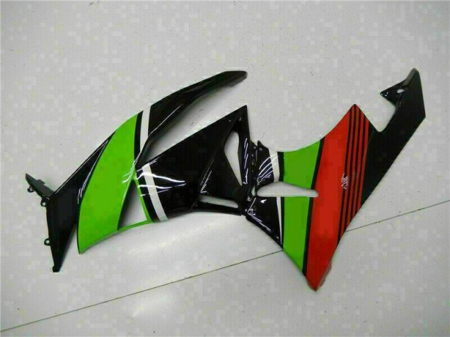 Negro Verde Roja Carenado Kawasaki ZX6R 2009-2012 Negro Verde Roja Carenado Kawasaki ZX6R 2009-2012