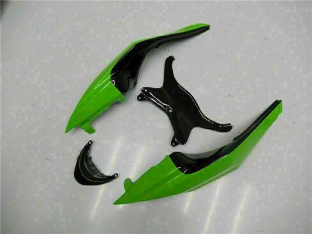 Negro Verde Roja Carenado Kawasaki ZX6R 2009-2012 Negro Verde Roja Carenado Kawasaki ZX6R 2009-2012