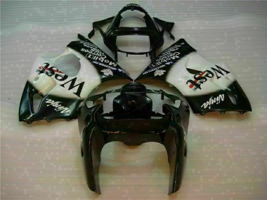 Negro West Ninja Carenado Kawasaki ZX6R 2000-2002