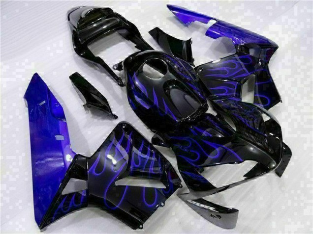 Negro con Azul Llama Carenado Honda CBR 600 RR 2003-2004 Negro con Azul Llama Carenado Honda CBR 600 RR 2003-2004