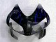 Negro con Azul Llama Carenado Honda CBR 600 RR 2003-2004 Negro con Azul Llama Carenado Honda CBR 600 RR 2003-2004