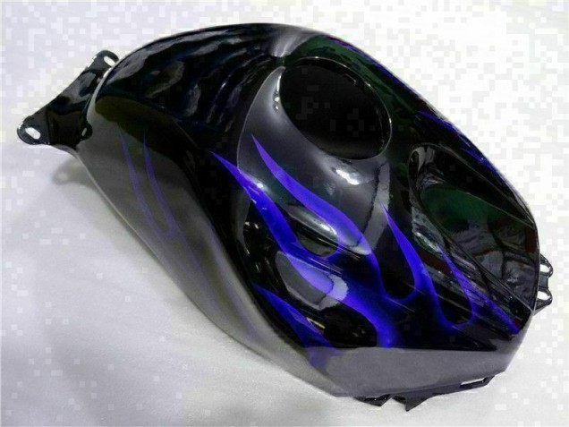 Negro con Azul Llama Carenado Honda CBR 600 RR 2003-2004 Negro con Azul Llama Carenado Honda CBR 600 RR 2003-2004