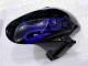 Negro con Azul Llama Carenado Honda CBR 600 RR 2003-2004 Negro con Azul Llama Carenado Honda CBR 600 RR 2003-2004