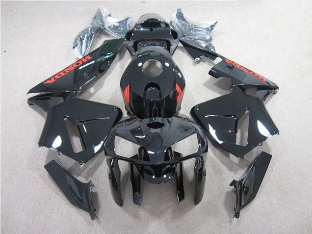Negro con Rojo Carenado Honda CBR 600 RR 2005-2006