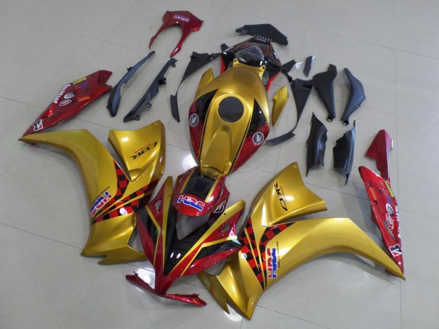 Oro & Oscuro Rojo Carenado Honda CBR 1000 RR 2012-2016