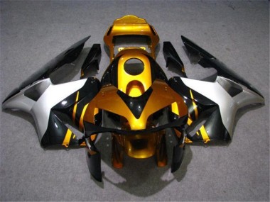 Oro Plata Negro Carenado Honda CBR 600 RR 2003-2004