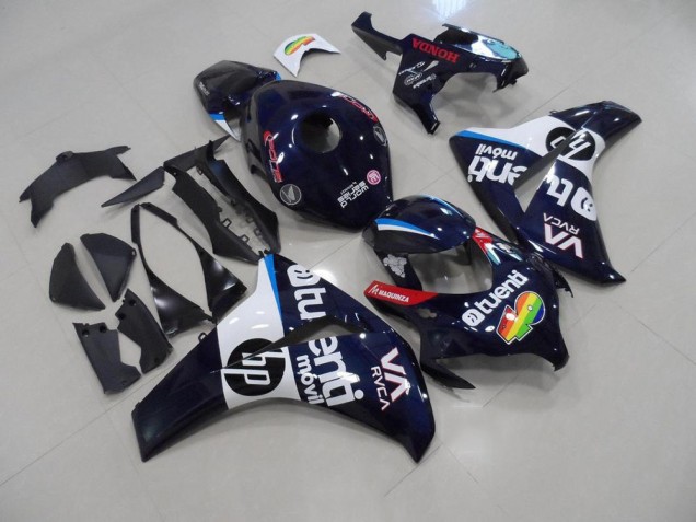 Oscuro Azul HP Carenado Honda CBR 1000 RR 2008-2011