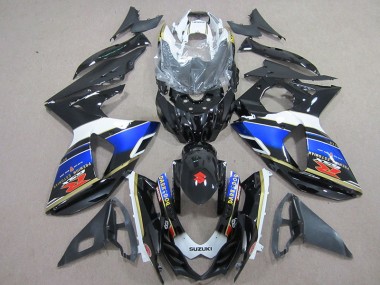 Oscuro Dog Negro Carenado Suzuki GSXR 1000 K9 2009-2016