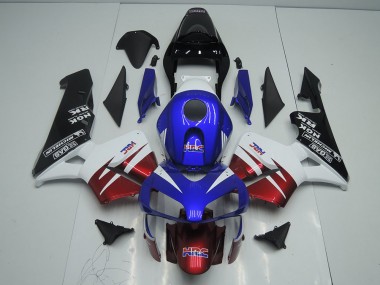 Oscuro Rojo Azul Carenado Honda CBR 600 RR 2003-2004