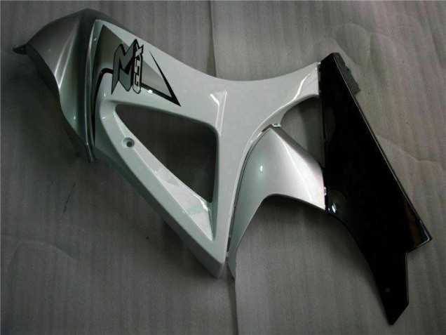 Plata Blanco Carenado Suzuki GSXR 1000 K7 2007-2008 Plata Blanco Carenado Suzuki GSXR 1000 K7 2007-2008