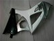 Plata Blanco Carenado Suzuki GSXR 1000 K7 2007-2008 Plata Blanco Carenado Suzuki GSXR 1000 K7 2007-2008