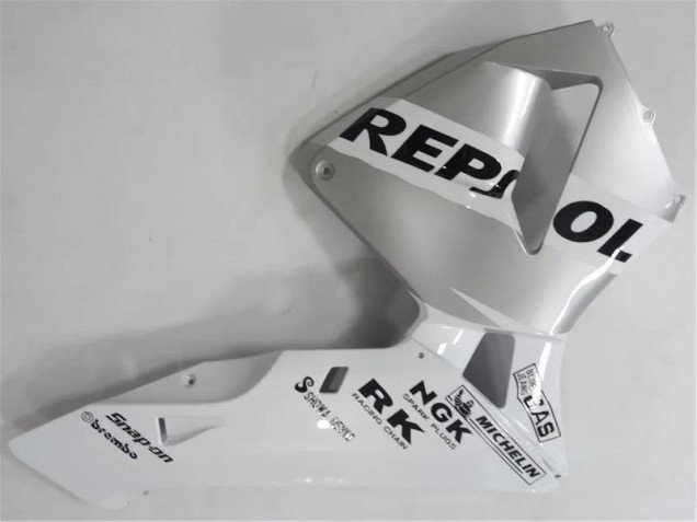 Plata Blanco Negro Repsol Carenado Honda CBR 600 RR 2003-2004 Plata Blanco Negro Repsol Carenado Honda CBR 600 RR 2003-2004