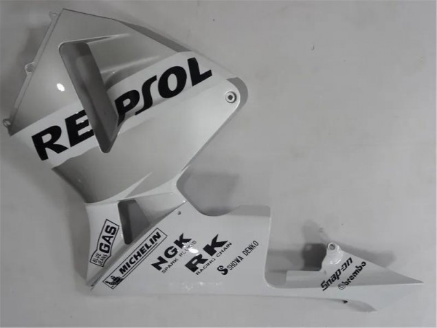 Plata Blanco Negro Repsol Carenado Honda CBR 600 RR 2003-2004 Plata Blanco Negro Repsol Carenado Honda CBR 600 RR 2003-2004