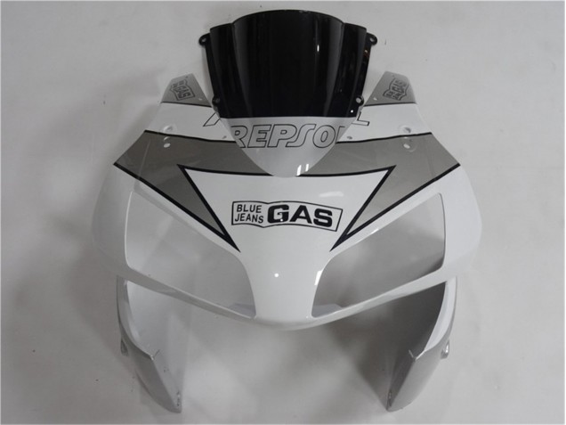 Plata Blanco Negro Repsol Carenados Honda CBR 600 RR 2003-2004 Plata Blanco Negro Repsol Carenados Honda CBR 600 RR 2003-2004
